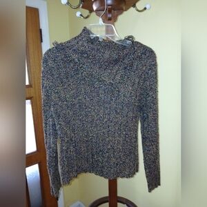 C.B. Casual Petite PM Multicolor Knit Sweater